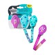 Tommee Tippee Closer to Nature Soother Holders x 2 (TealPink) image number 1